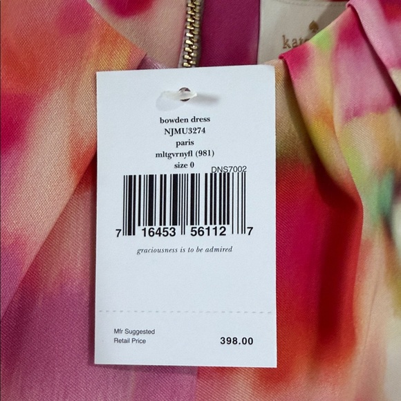 Kate Spade Multicolor Floral Midi Dress - Picture 5 of 7